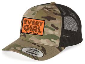 Camo "Every Girl" Trucker Hat