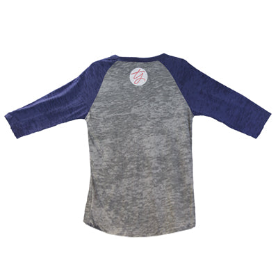 TY Blue Raglan "She's in Love with the Boy"