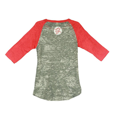 TY Red Raglan "She's in Love with the Boy"