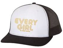 White/Black "Every Girl" Trucker Hat